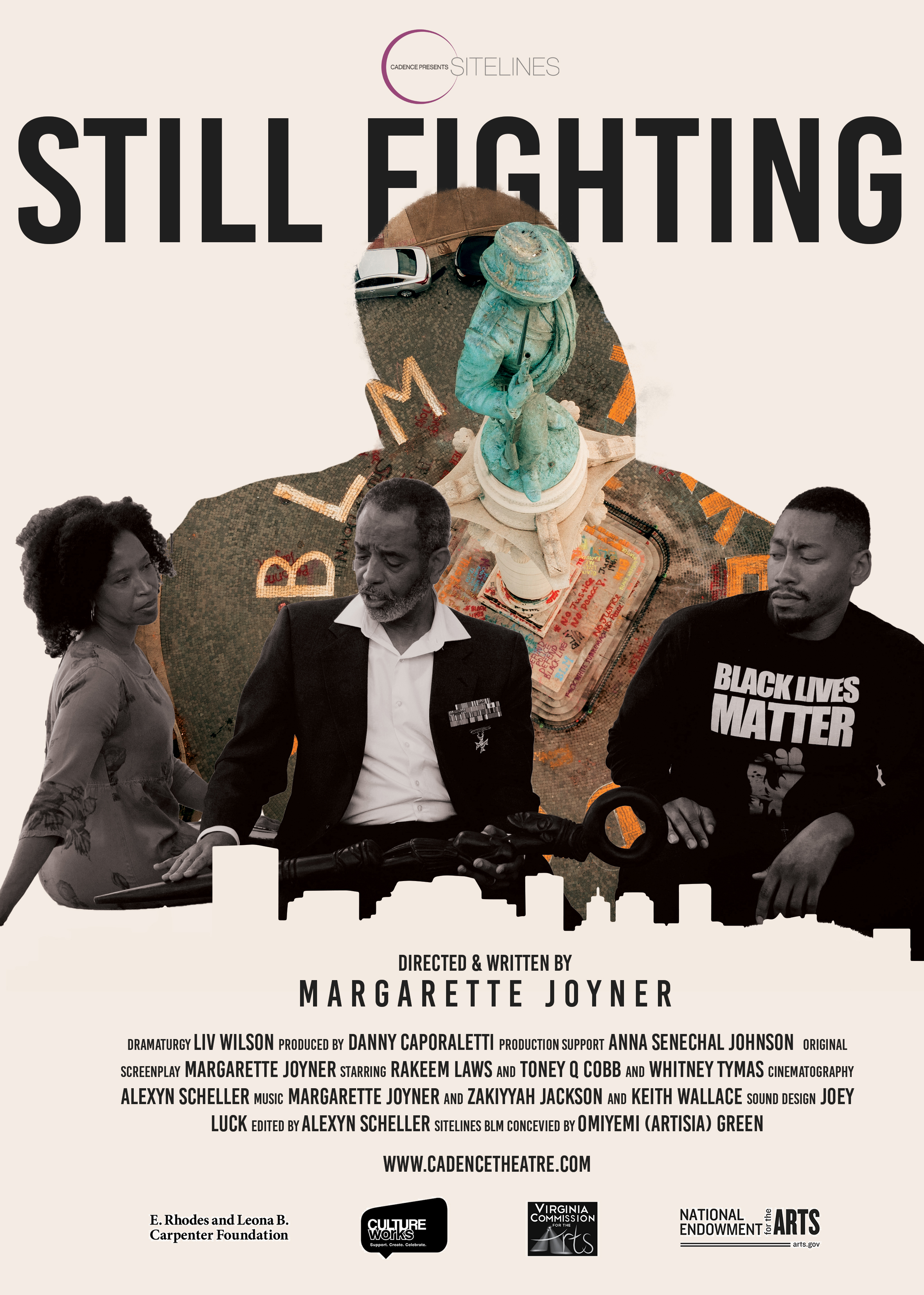 Poster for Margarette Joyner's short film Still Fighting