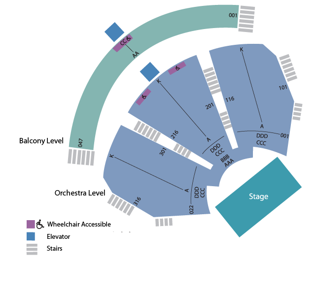 Center Stage Richmond Va Seating Chart